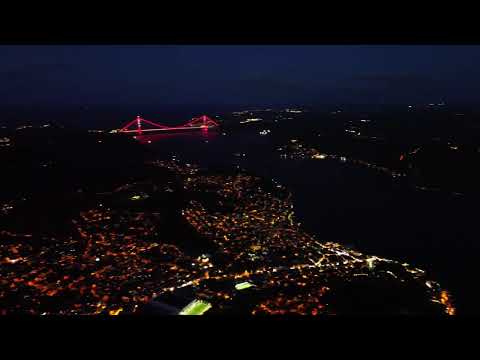 İstanbul boğazı drone 4k