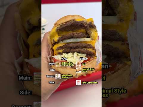 Drafting the Ultimate In-N-Out Combo w/ @EthanTylerSmith