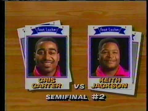 Foot Locker SLAM FEST! (January 19, 1990) Keith Jackson vs Cris Carter