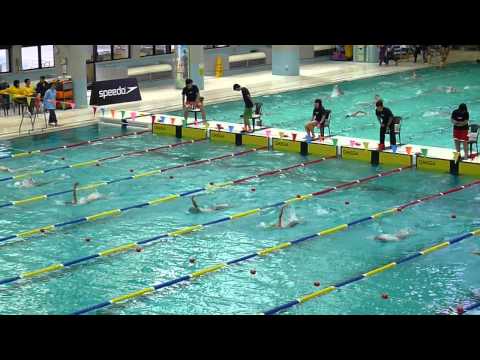 20120318 香港短池分齡游泳錦標賽100米背泳1'14"15
