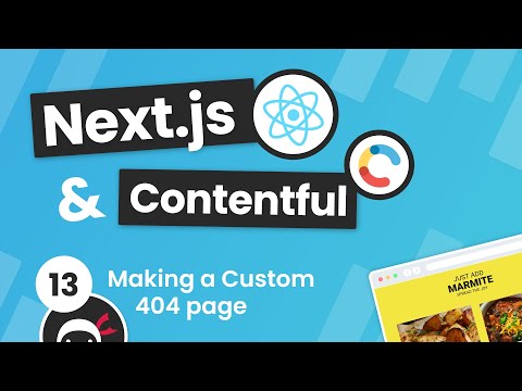 Next js Contentful Site Build Tutorial 13 Custom 404 Page