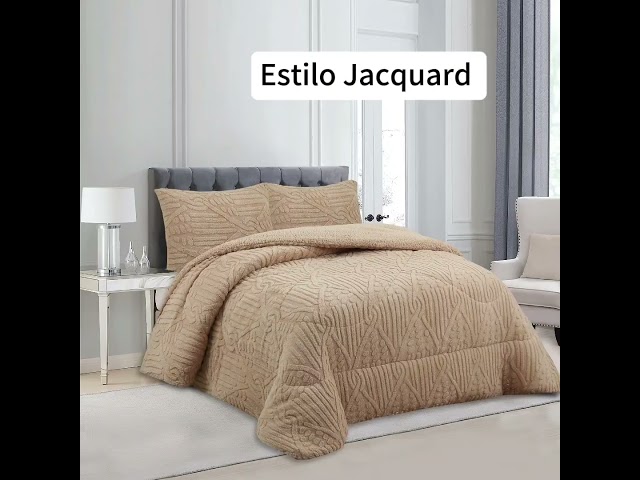 Vídeo relacionado con Real Madrid C.F. Edredón Borrego Sherpa Sedalina Aterciopelada con Escudo Centrado para Cama 90-105 cm (180 x 260 cm) Oficial Blanco y Dorado
