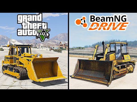 BeamNG drive mining dozer VS GTA 5 mining dozer - which is better?