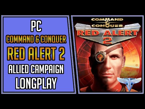 Command & Conquer: Red Alert 2 | Allied Campaign | PC | Longplay | Walkthrough #3 [4Kp60]