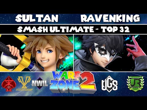 Warp Zone 2 Winners Top 32 - Sultan (Sora) vs Ravenking (Joker) - Smash Ultimate