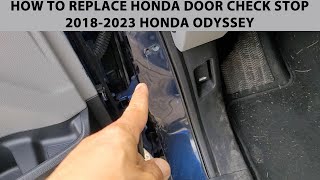 How To Replace Honda Door Check Stay Stop. 2018-2023 Honda Odyssey Door Check Stay Stop Replacement.