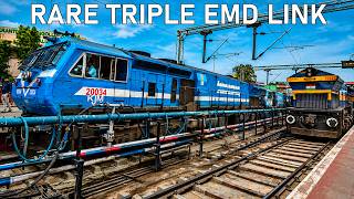 Download lagu 11 in 1 Train Action on Twin Single line | 7.5 Hours late Vande Bharat Express | Diesels are Back 2 mp3