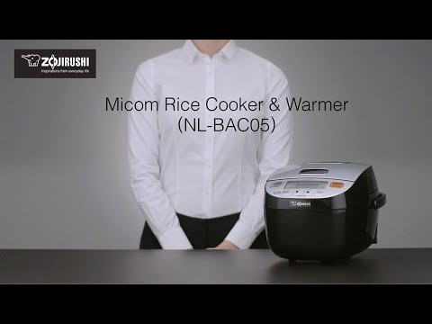 Zojirushi Micom Rice Cooker and Warmer (3-Cup, Silver-Black) with Spatula, Cookbook and Chopsticks