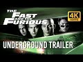 The Fast And The Furious 2001 Underground Preview Trailer 4K 60FPS