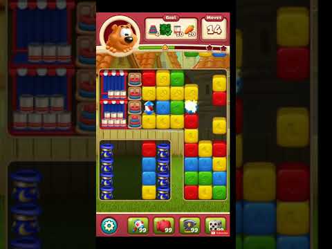 Toon Blast Level 2552 NO BOOSTERS - A S GAMING ✔