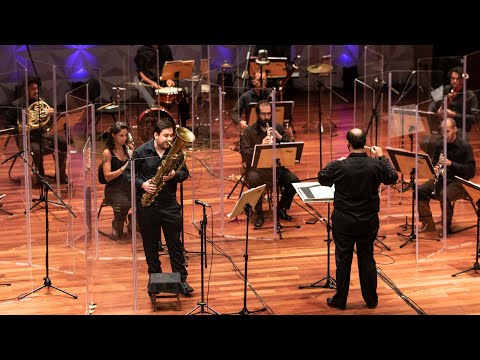 Sopros e Percussão da Orquestra Sinfônica da UFRJ; Marcelo Jardim, regente
