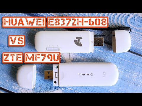 Обзор и сравнение 4G USB WiFi роутеров Huawei E8372h 608 и ZTE MF79U. Ищем отличия.