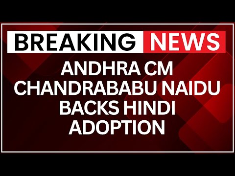 Chandrababu Naidu Backs Hindi | Cites Narasimha Rao Learning 17 Languages