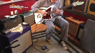 Video thumbnail for BilT SS Zaftig Sonic Blue Electric Guitar #19606 - Quick 'n' Dirty by soundpurestudios