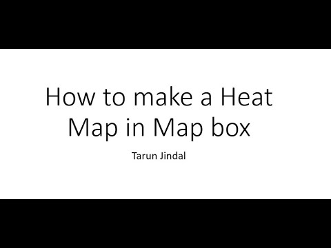 How to make a heatmap using datasets in MAPBOX