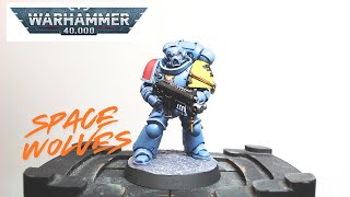 How to paint Space Wolves from Warhammer: 40K