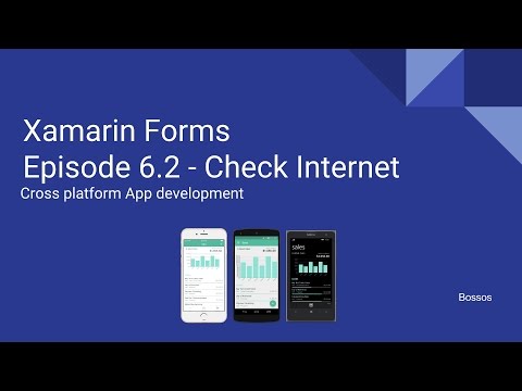 Xamarin Tutorial Episode 6.2 - Check Internet