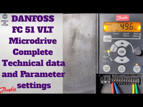 DANFOSS VFD FC-051P4K0 4KW