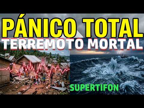 DEVASTADOR TERREMOTO PERSONAS SIN VIDA | SUPERTIFÓN AVANZA CON FUERZA | ALERTA SÍSMICA