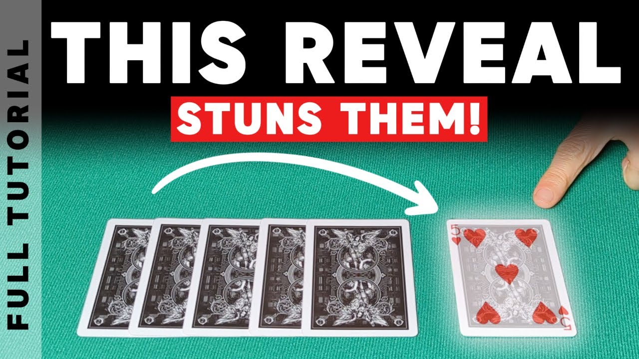 You'll Never Miss: Incredible Self-Working Card Trick Tutorial!