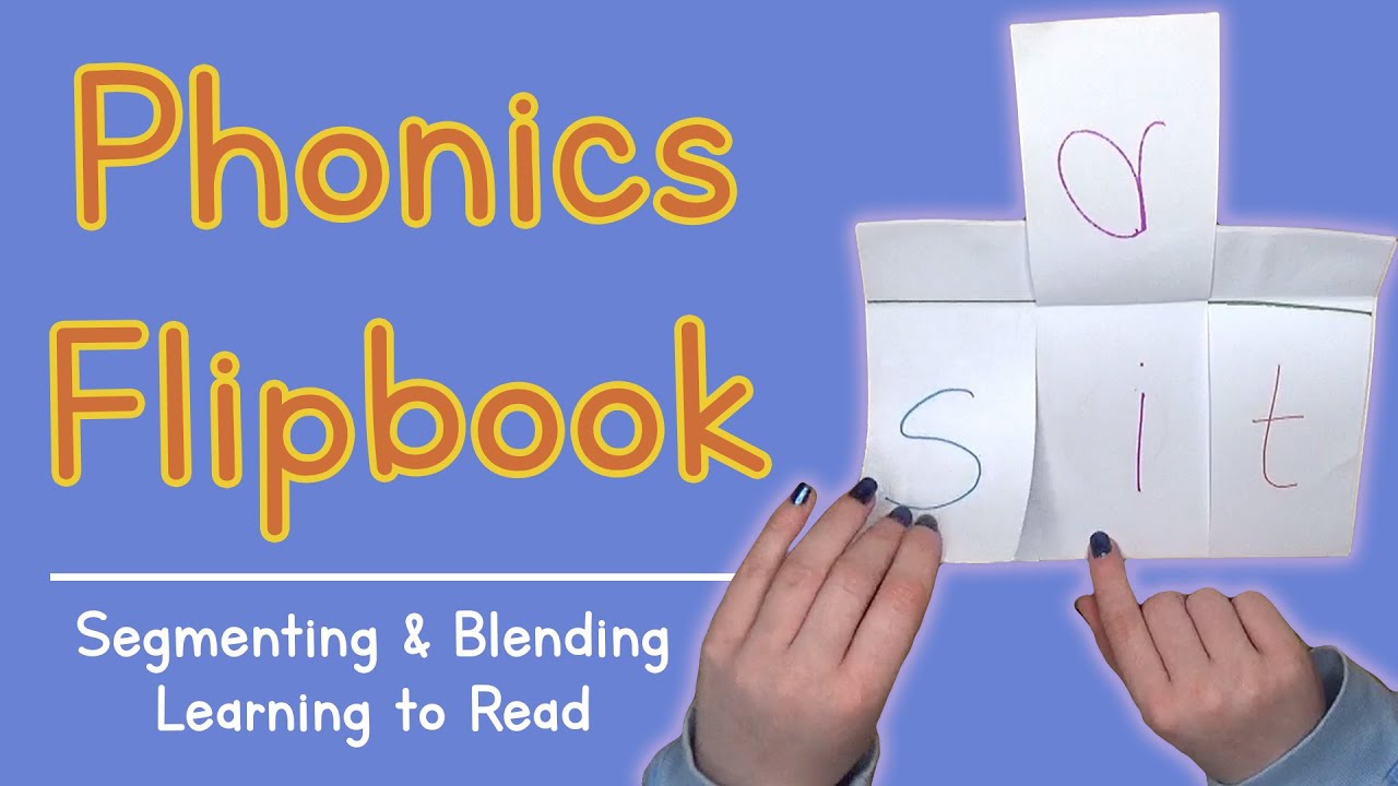 How to make a Phonics Flipbook | Learning to Read | Segmenting & Blending | Phonics