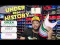 History of the Underbrim | Green, Grey, Pink Bottoms & Black Nasty's