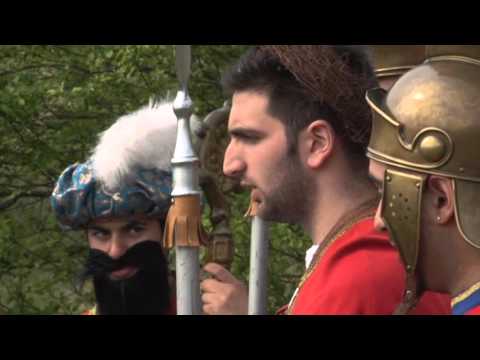 Passionsspiele 2014 in Ahlen auf der Osthalde der Zeche Westfalen