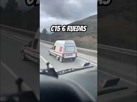 El tanque francés 🚜💨 #menosquecoches #javitorivas #c15 #citroenc15 #automobile