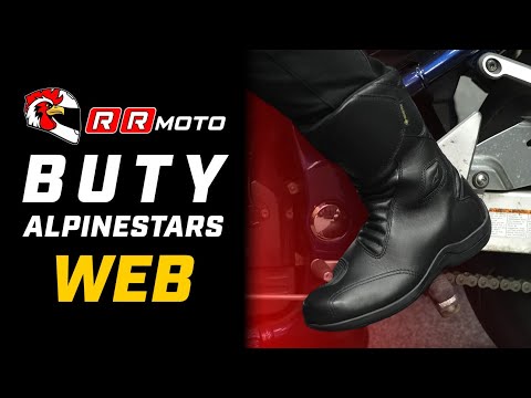 ALPINESTARS WEB _ turystyczne buty motocyklowe z membraną Gore_Tex