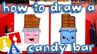 How To Draw A Chocolate Candy Bar