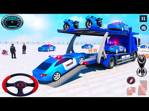 US Police Cargo Plane Transporter 2021 - Android GamePlay