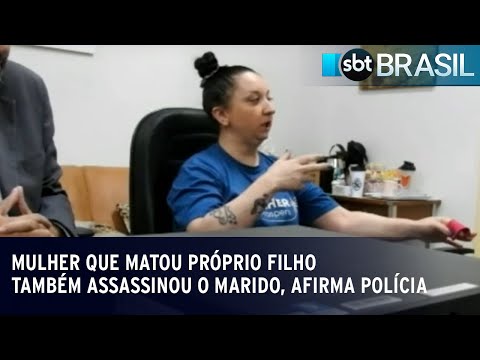 Mulher que matou próprio filho também assassinou o marido, afirma polícia | SBT Brasil (13/04/23)