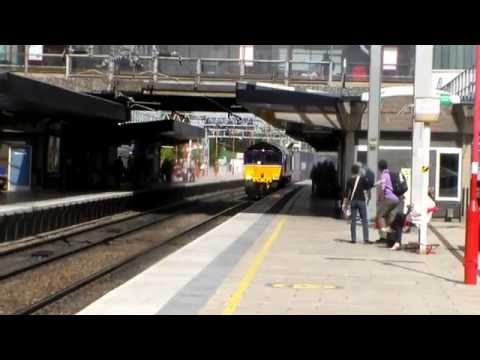 DRS Clas 66, 66426, 4M34 passing Stafford (18th July 2015)