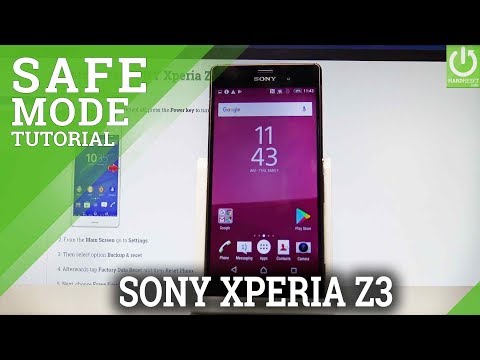 How to Enter / Quit Safe Mode in SONY Xperia Z3 |HardReset.info