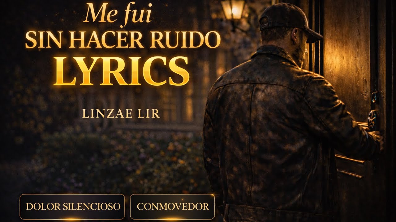 Me Fui Sin Hacer Ruido (Lyrics) | Corrido Tumbado | LINZAE LIR