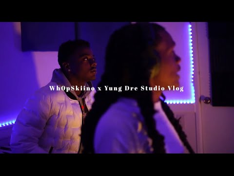 In The Studio w/ Wh0pSkiino & Jus Dre ( Vlog ) Shot By: @JLeeVisuals