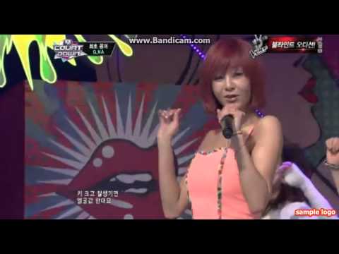 [VID] 130314 M!Countdown G.Na 'Oops Comeback Stage Ft Ilhoon