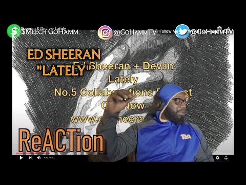 American Reacts | ED SHEERAN & DEVLIN - Lately [GoHammTV]