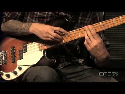 Evan Brewer, bassist for The Faceless, plays Contraband on EMGtv