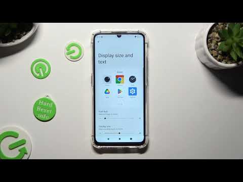 Change Font Size – Manage Display Settings on OUKITEL C33