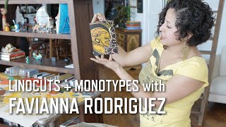Linocuts + Monotypes with Favianna Rodriguez | KQED Arts