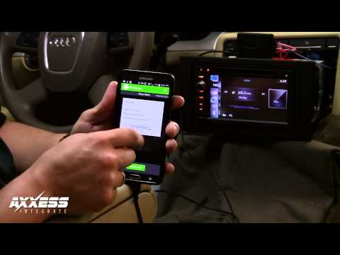 Re-assigning steering wheel controls using Axxess Updater App
