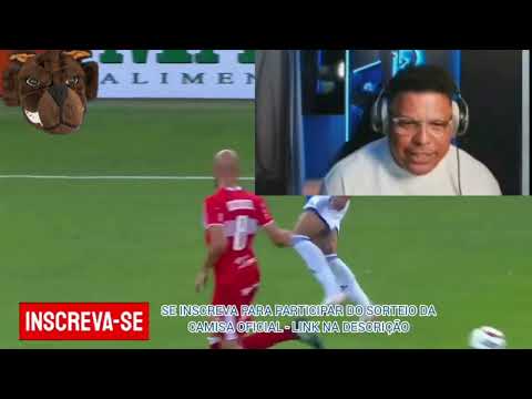 RONALDO REAGE AO GOLAÇO DO EDU EM CRUZEIRO 2X0 CRB