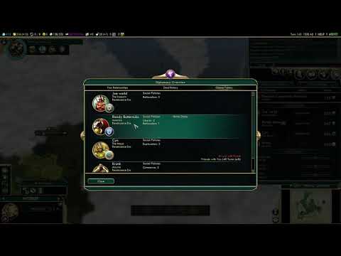 Civ 5 Manifest Destiny Gord Core Face Off Pt. 1