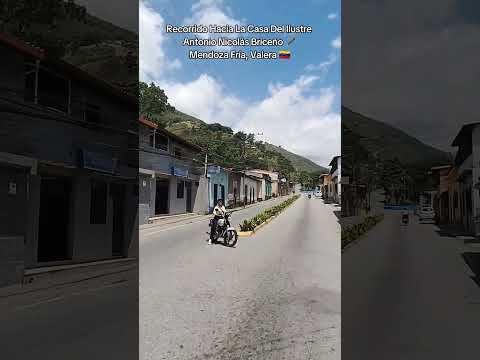 Recorrido Hacia La Casa Natal Del Ilustre Antonio Nicolás Briceño 📜 #mendozafria #valera #trujillo