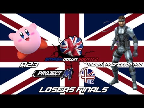 SDS2 - Project M Singles - R23 (Kirby) vs Reign|Professor.Pro (Snake) Losers Finals