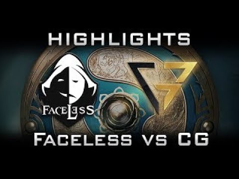 Faceless vs CG Clutch Gamers TI7 The International 2017 SEA Highlights Dota 2