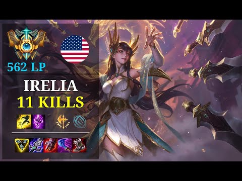Irelia Top vs Malphite - 11 kills - Tf Blade NA Challenger (562 LP) Patch 11.3
