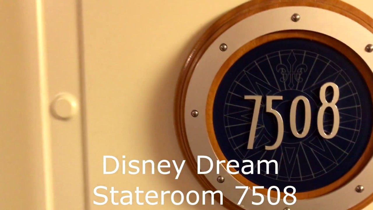 Disney Dream - Cabin 7508 - Video 1