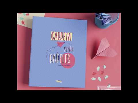 Carpeta 4 anillas Talkual - "Carpeta para no perder los papeles"